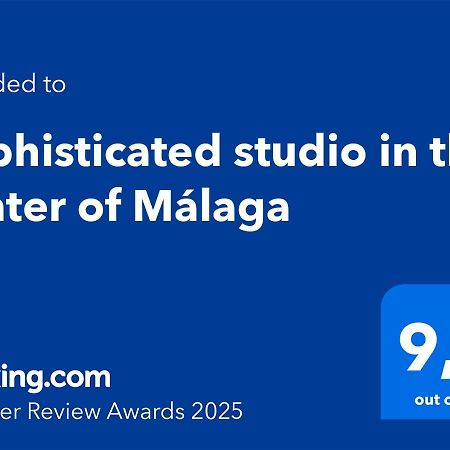 Sophisticated Studio In The Center Of مالقة المظهر الخارجي الصورة
